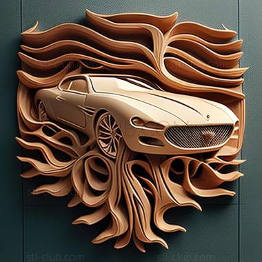 3D модель Maserati Mistral (STL)